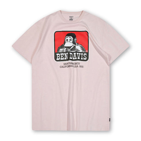 Basic Logo Print Tee BDZ8-0009 - Pink
